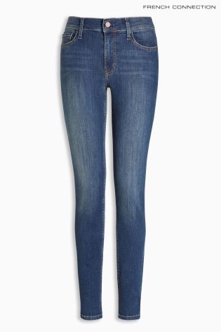 French Connection Mid Wash Skinny Vintage Jean